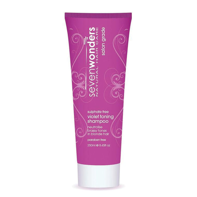 Seven Wonders Natural Hair Care Violet Toning Shampoo 250ml