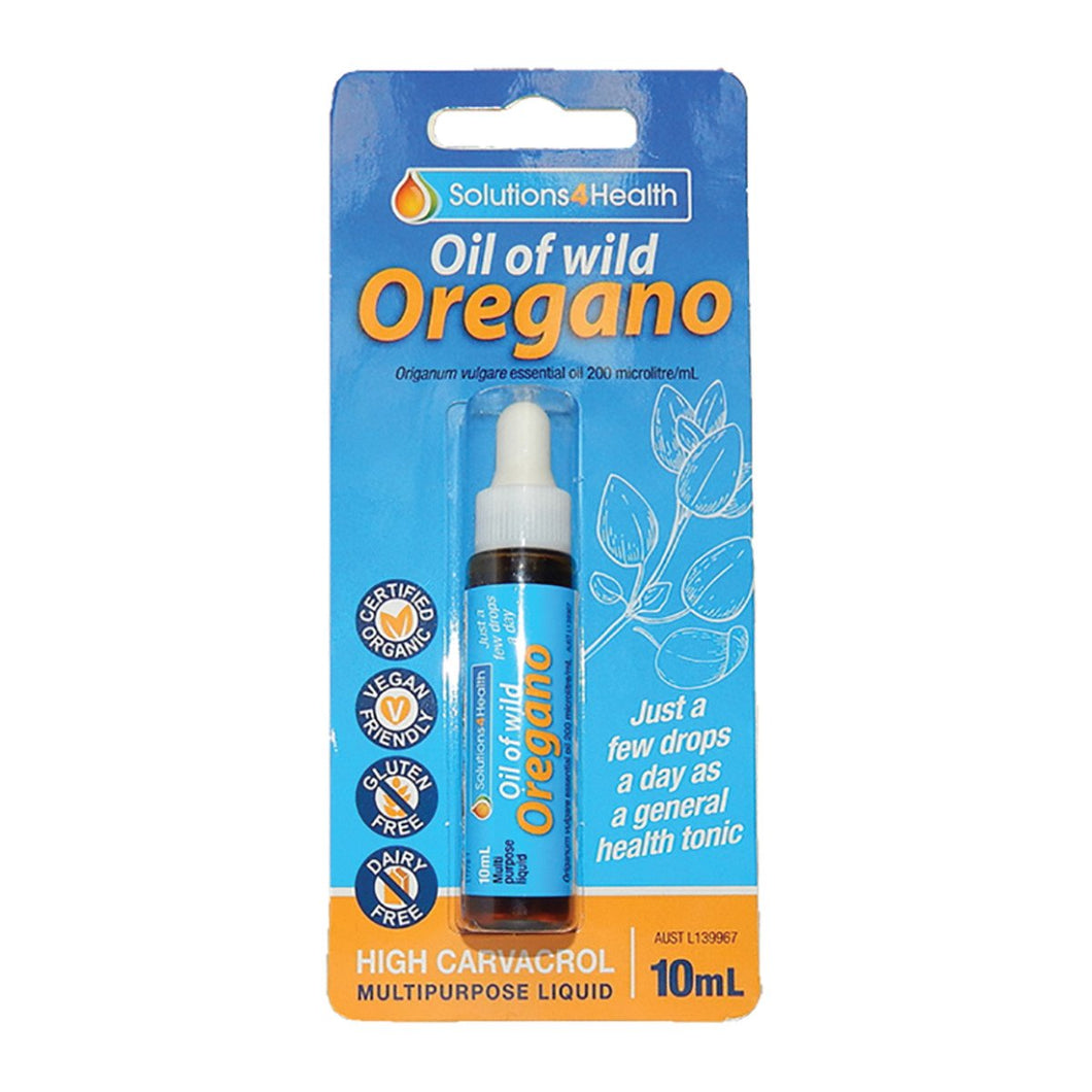 Solutions 4 Health Oil Of Wild Oregano 10ml