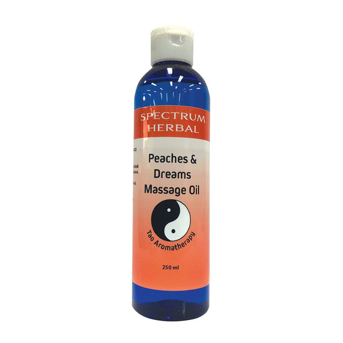 Spectrum Herbal Tao Aromatherapy Massage Oil Peaches & Dreams 250ml