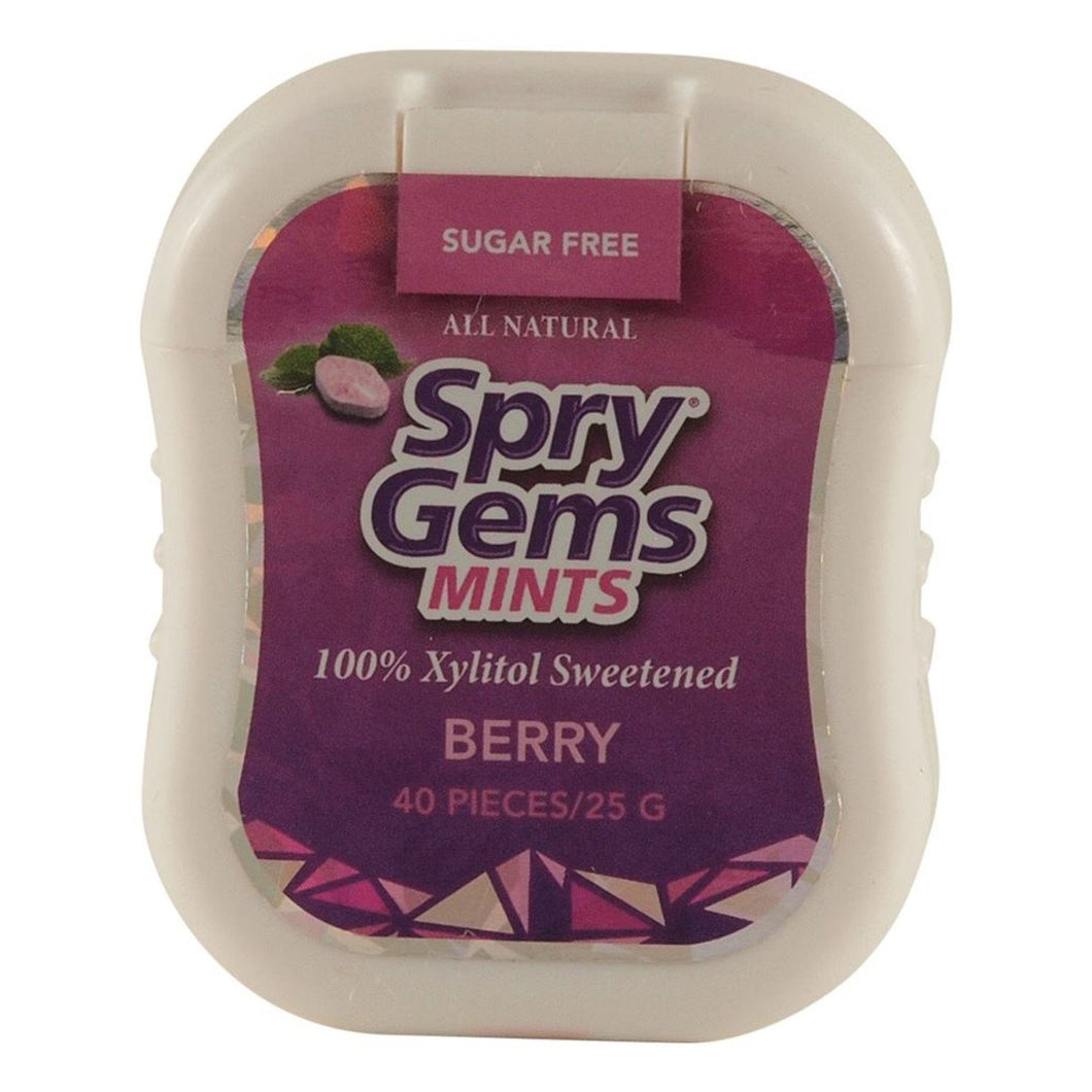 Spry xylitol Gems Mints Berry 25g