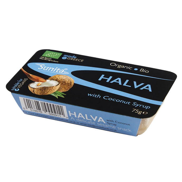 Sun ita Organic Halva With Coconut Syrup 75g