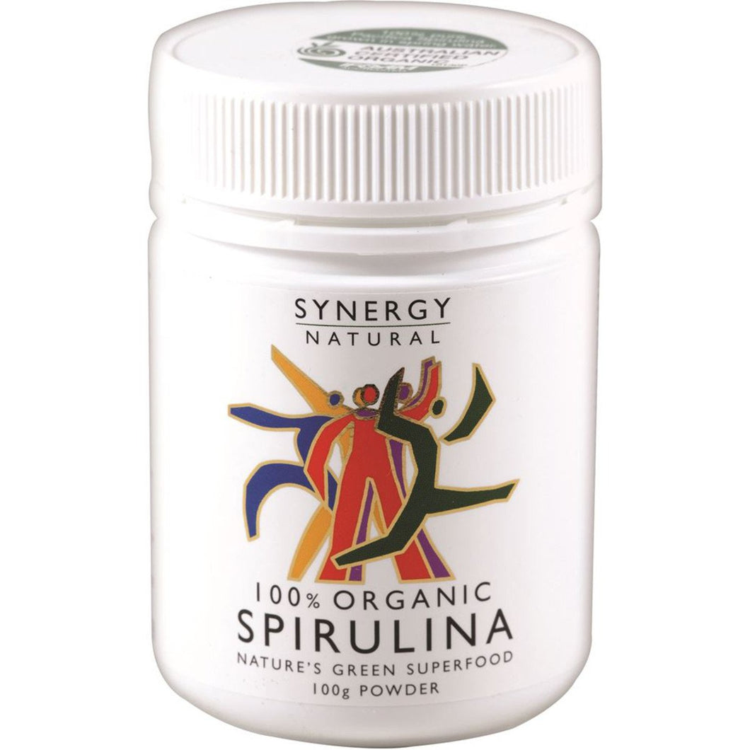 Synergy Natural Organic Spirulina Powder 100g