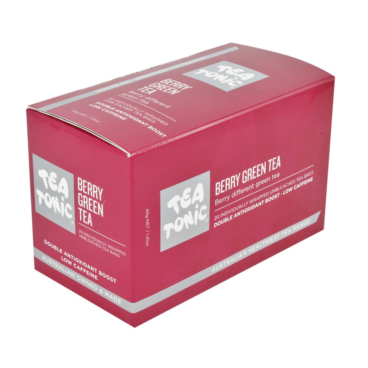 Tea Tonic Berry-Green Tea x 20 Tea Bags