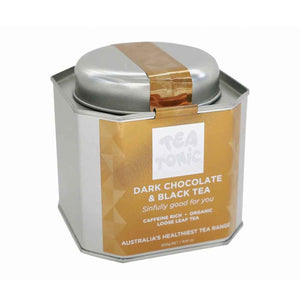 Tea Tonic Organic Dark Chocolate & Black Tea Tin 250g