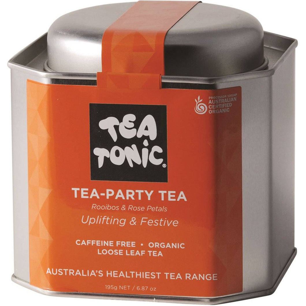 Tea Tonic Organic Tea-Party Tea Tin 195g