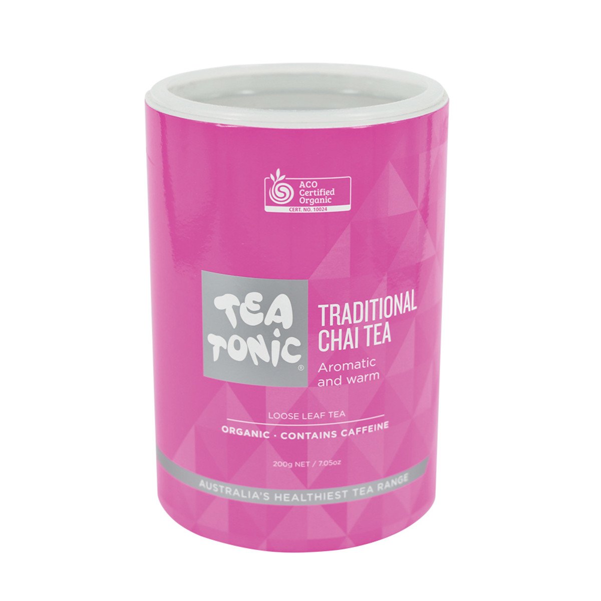 Tea Tonic Organic Traditional Chai Tea Tube 200g