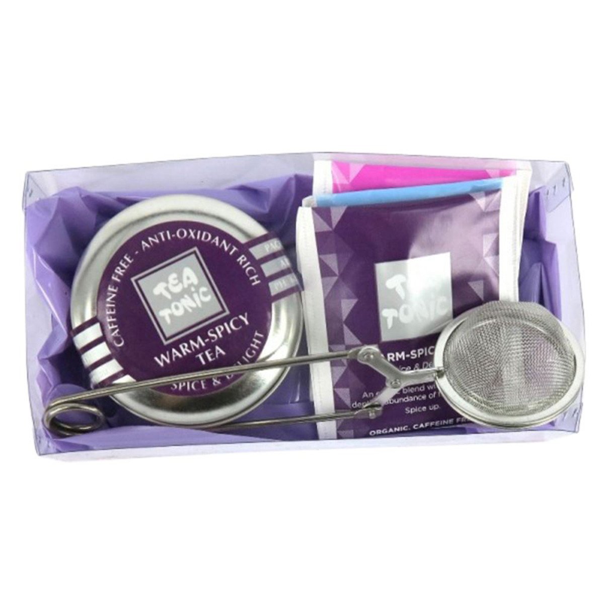 Tea Tonic Organic Warm-Spicy Tea Travel Pack