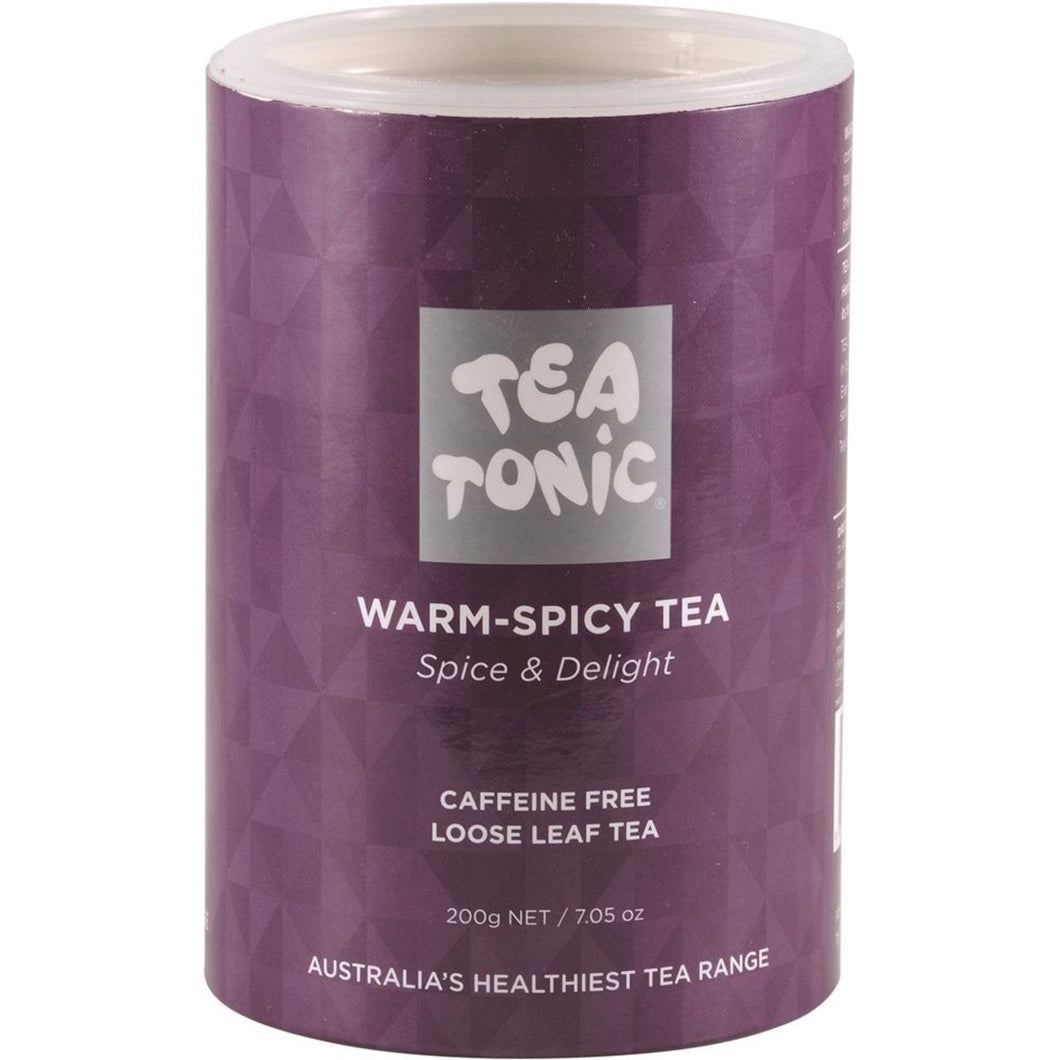 Tea Tonic Organic Warm-Spicy Tea Tube 200g