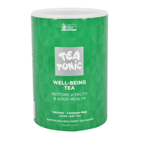 Tea Tonic Organic Well-Being Tea Tube 60g