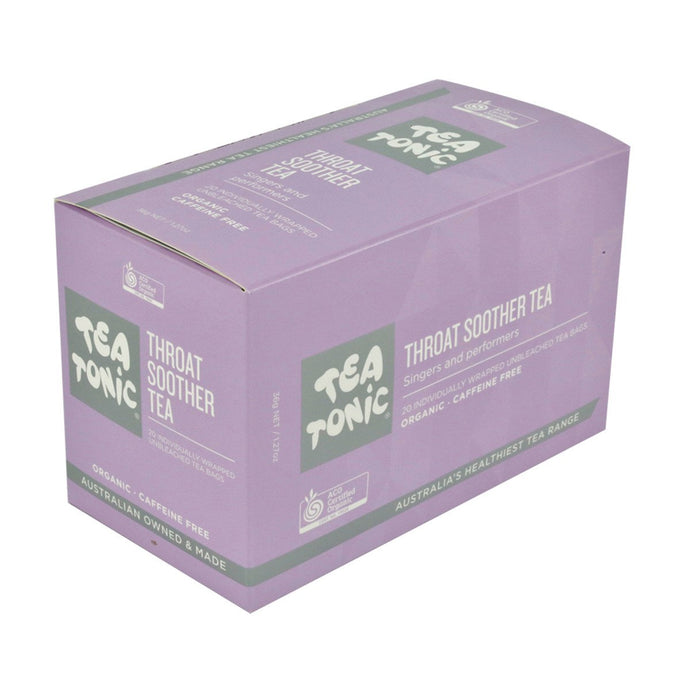 Tea Tonic Throat Soother Tea x 20 Bags