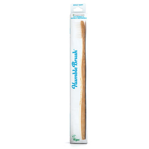The Humble Co Toothbrush Bamboo Adult Soft White