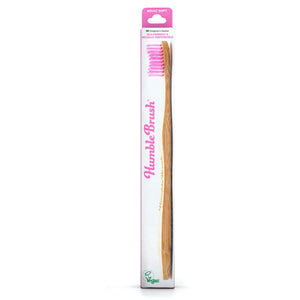 The Humble Co Toothbrush Bamboo Adult Soft Purple