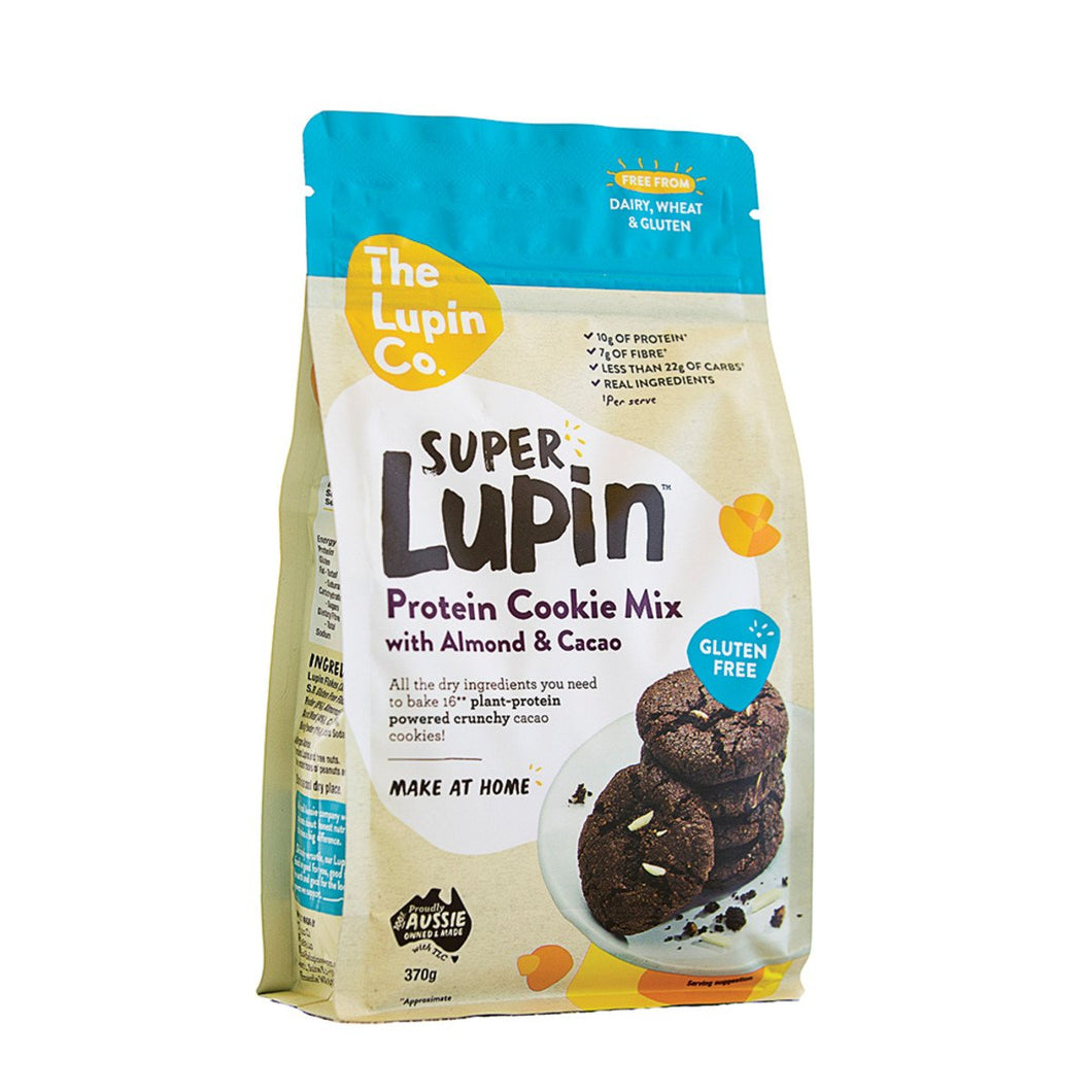 The Lupin Co Super Lupin Protein Cookie Mix With Almond & Cacao 370g