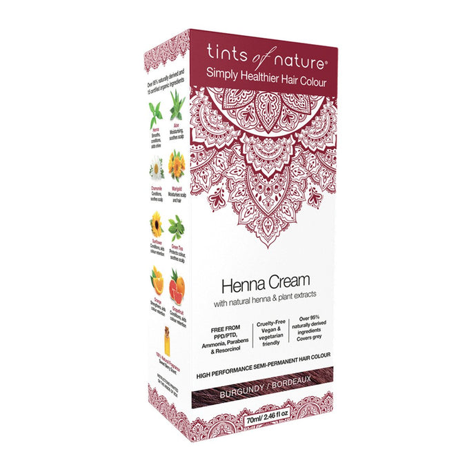 Tints Of Nature Henna Cream Burgundy 70ml