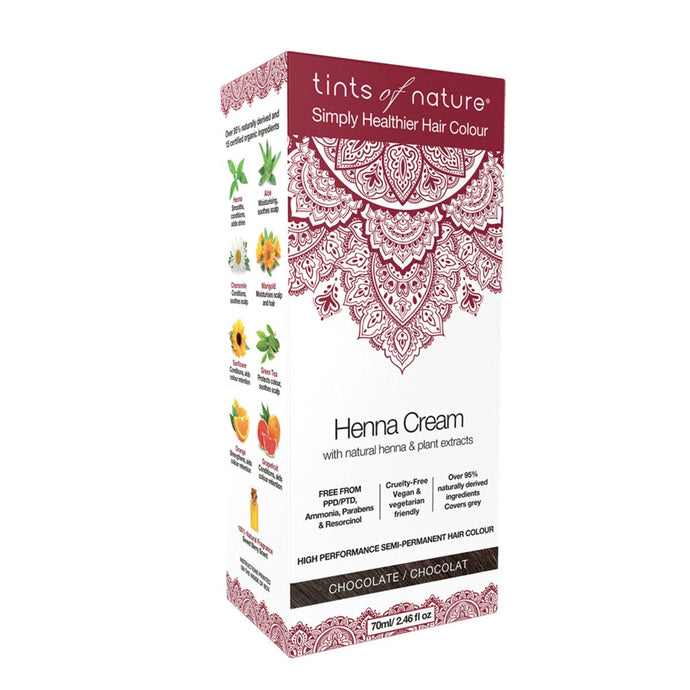 Tints Of Nature Henna Cream Chocolate 70ml