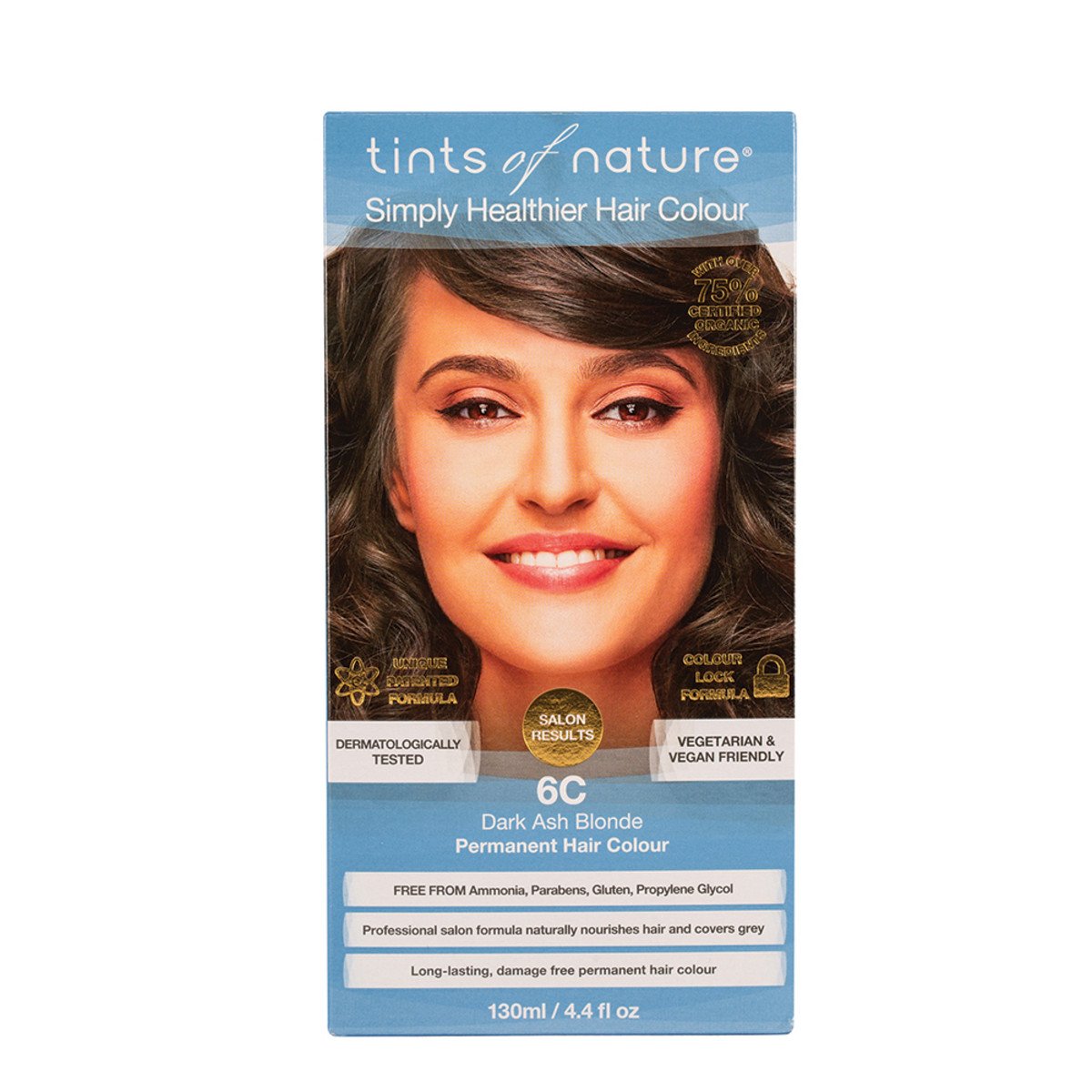 Tints Of Nature Permanent Hair Colour Dark Ash Blonde 6 Capsules