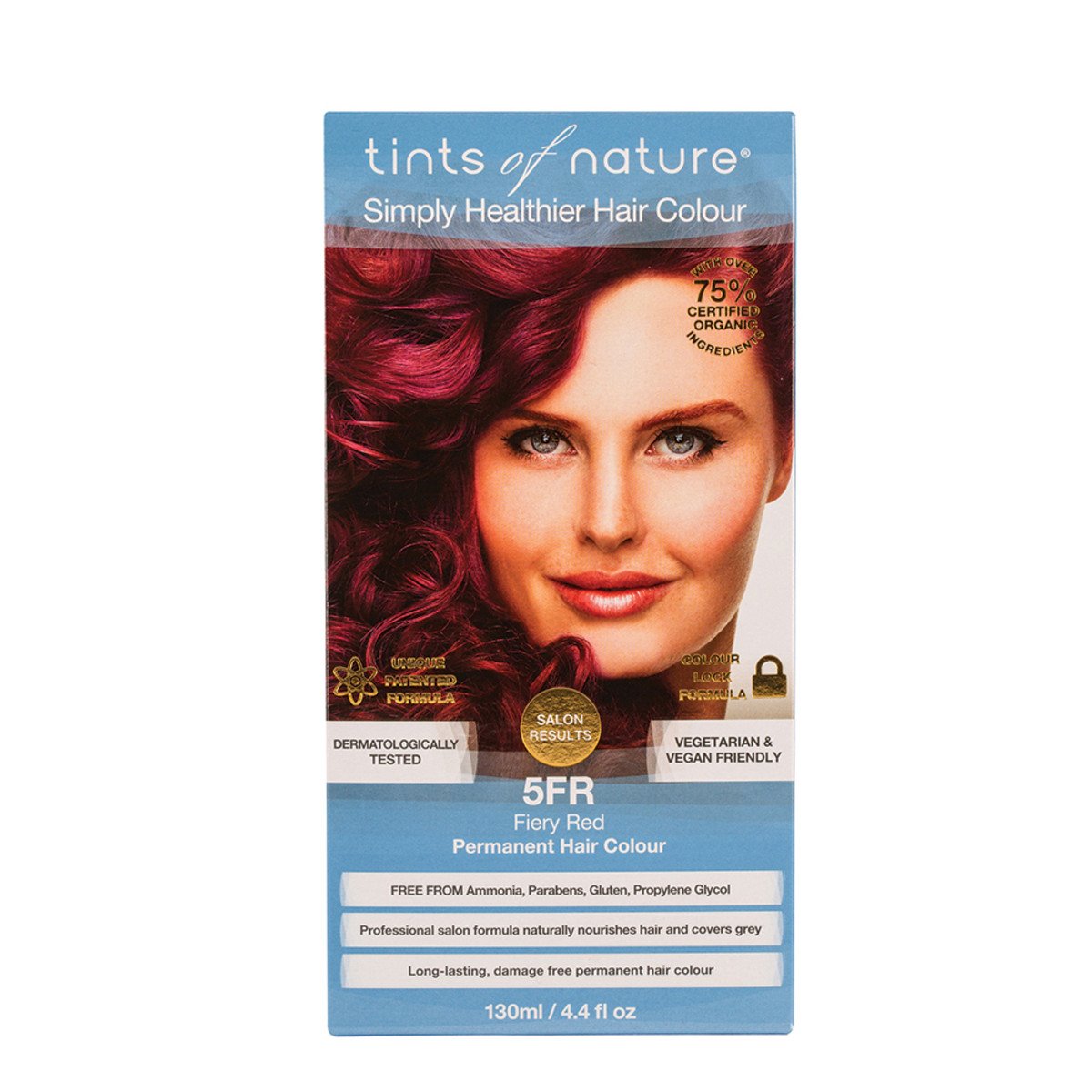 Tints Of Nature Permanent Hair Colour Fiery Red 5Fr