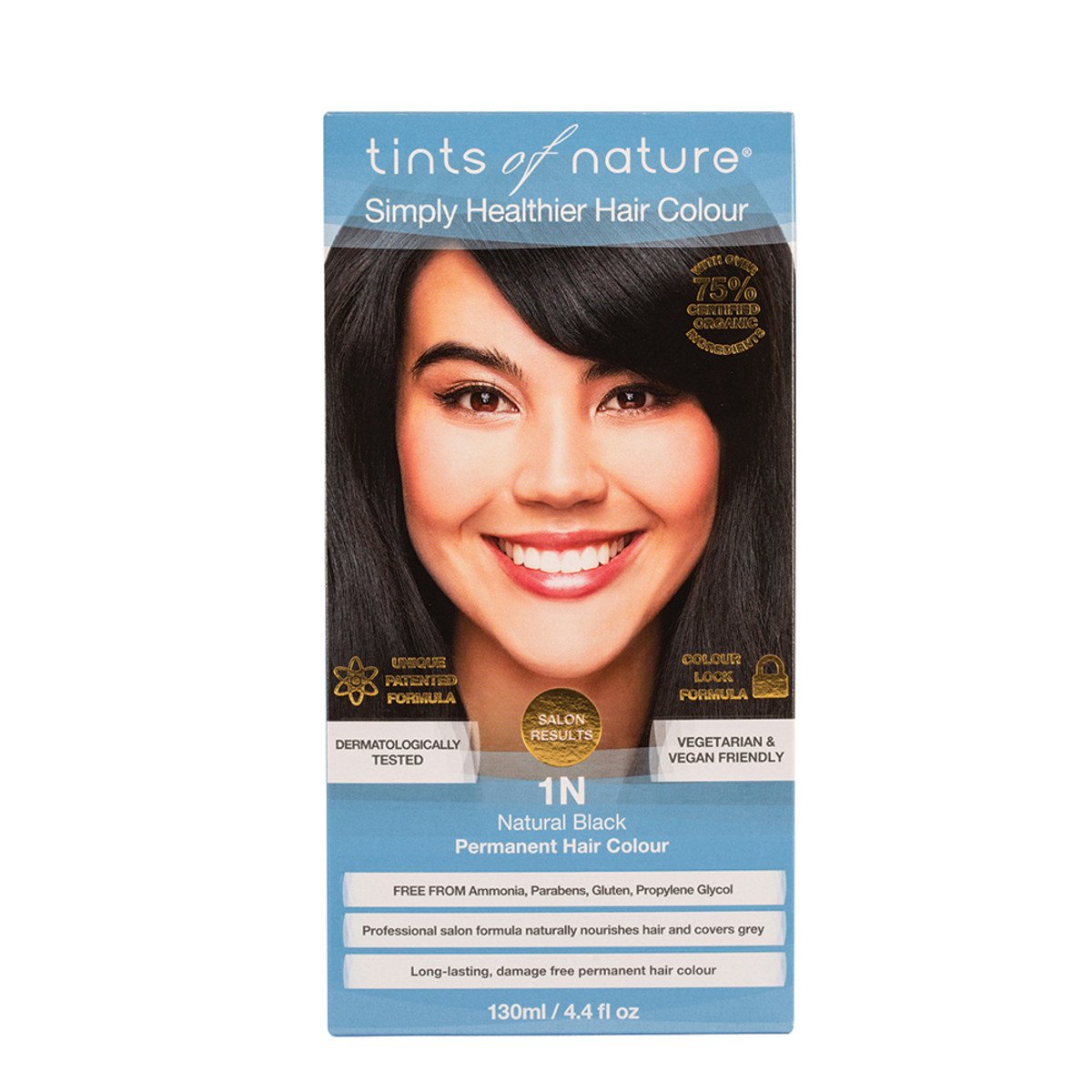Tints Of Nature Permanent Hair Colour Natural Black 1N