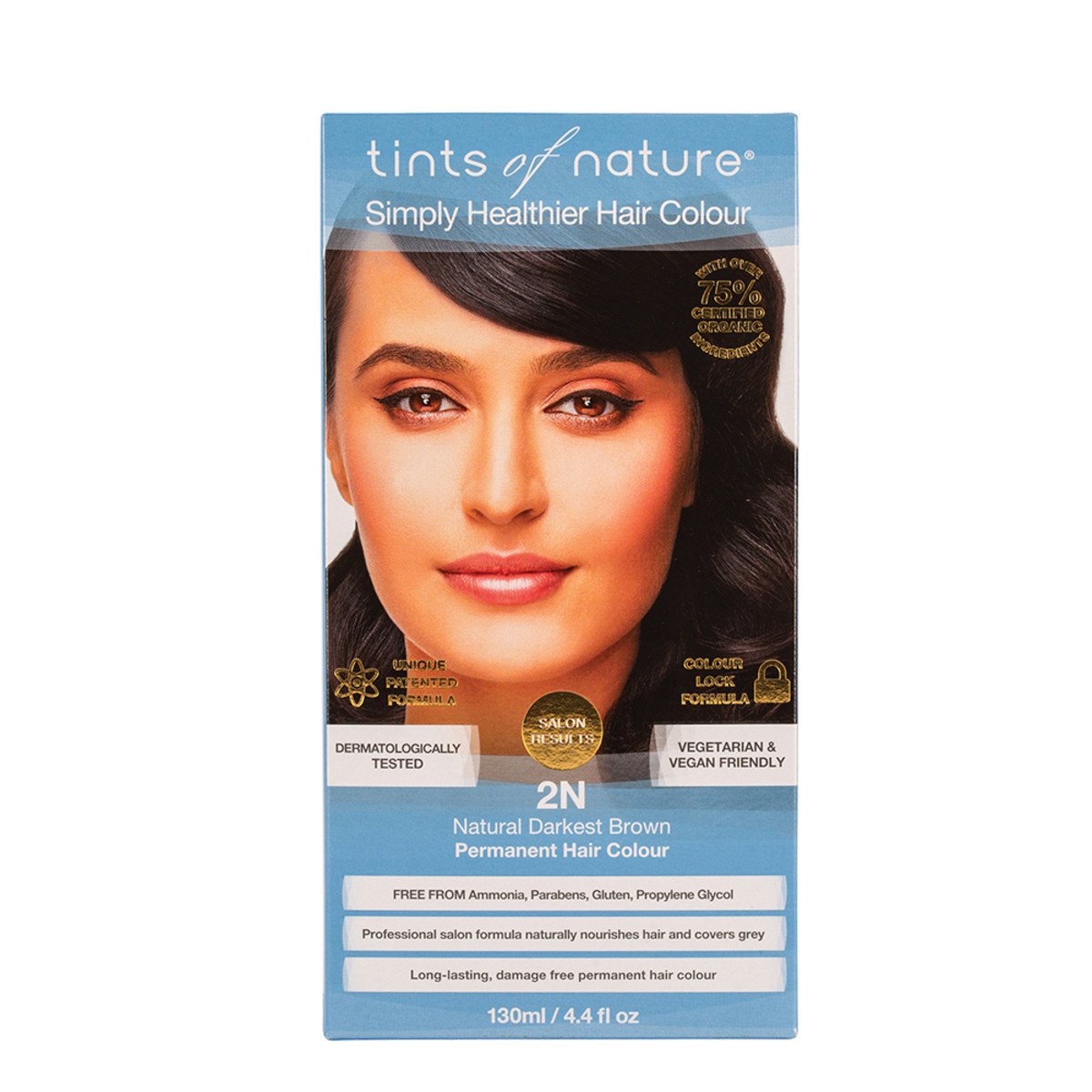 Tints Of Nature Permanent Hair Colour Natural Darkest Brown 2N