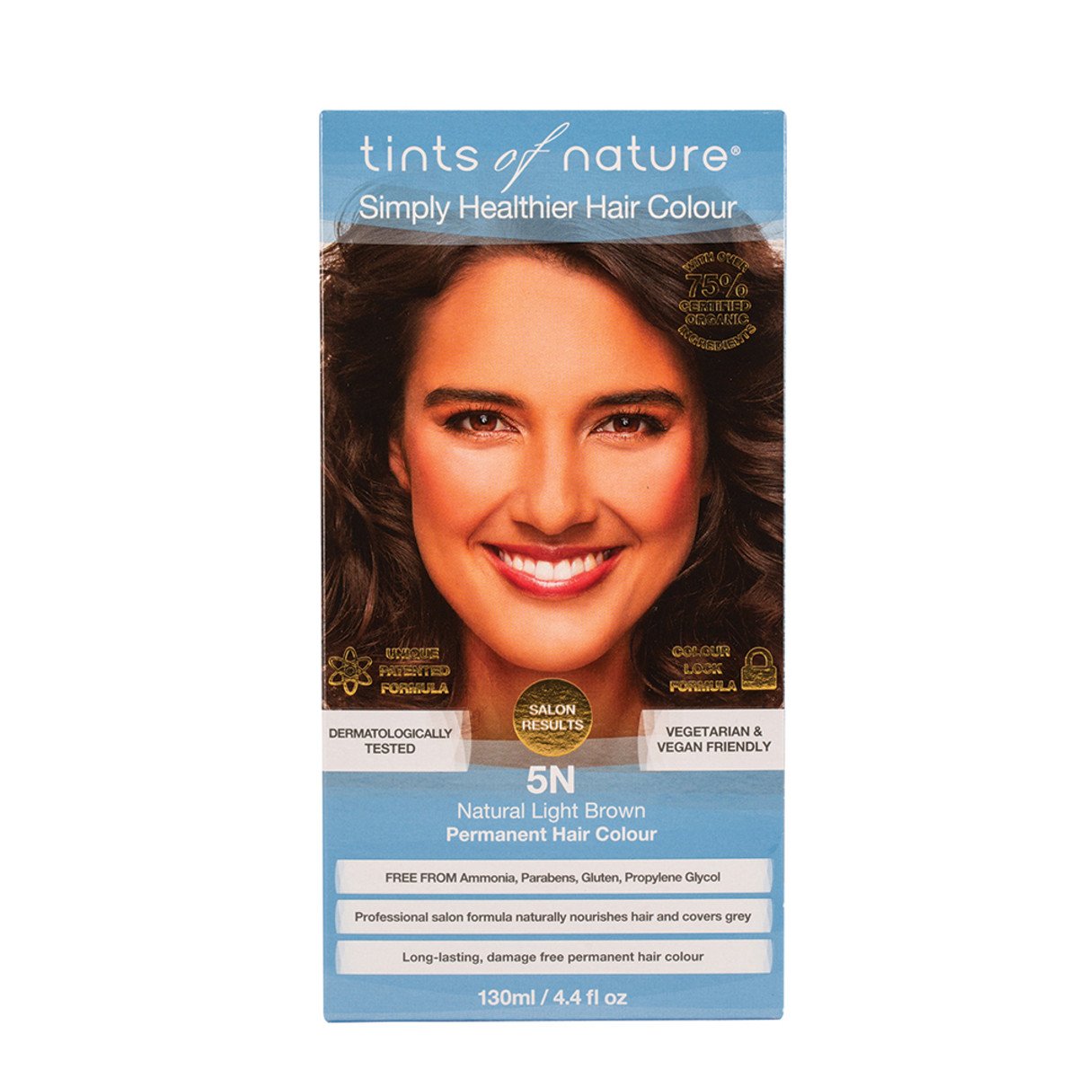 Tints Of Nature Permanent Hair Colour Natural Light Brown 5N