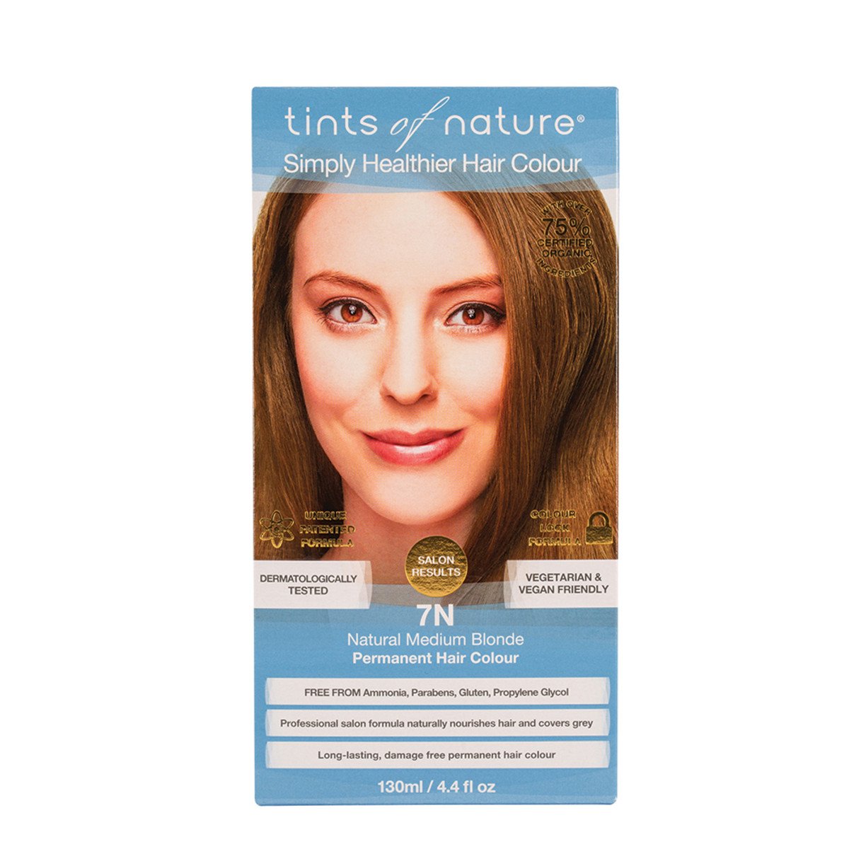 Tints Of Nature Permanent Hair Colour Natural Medium Blonde 7N