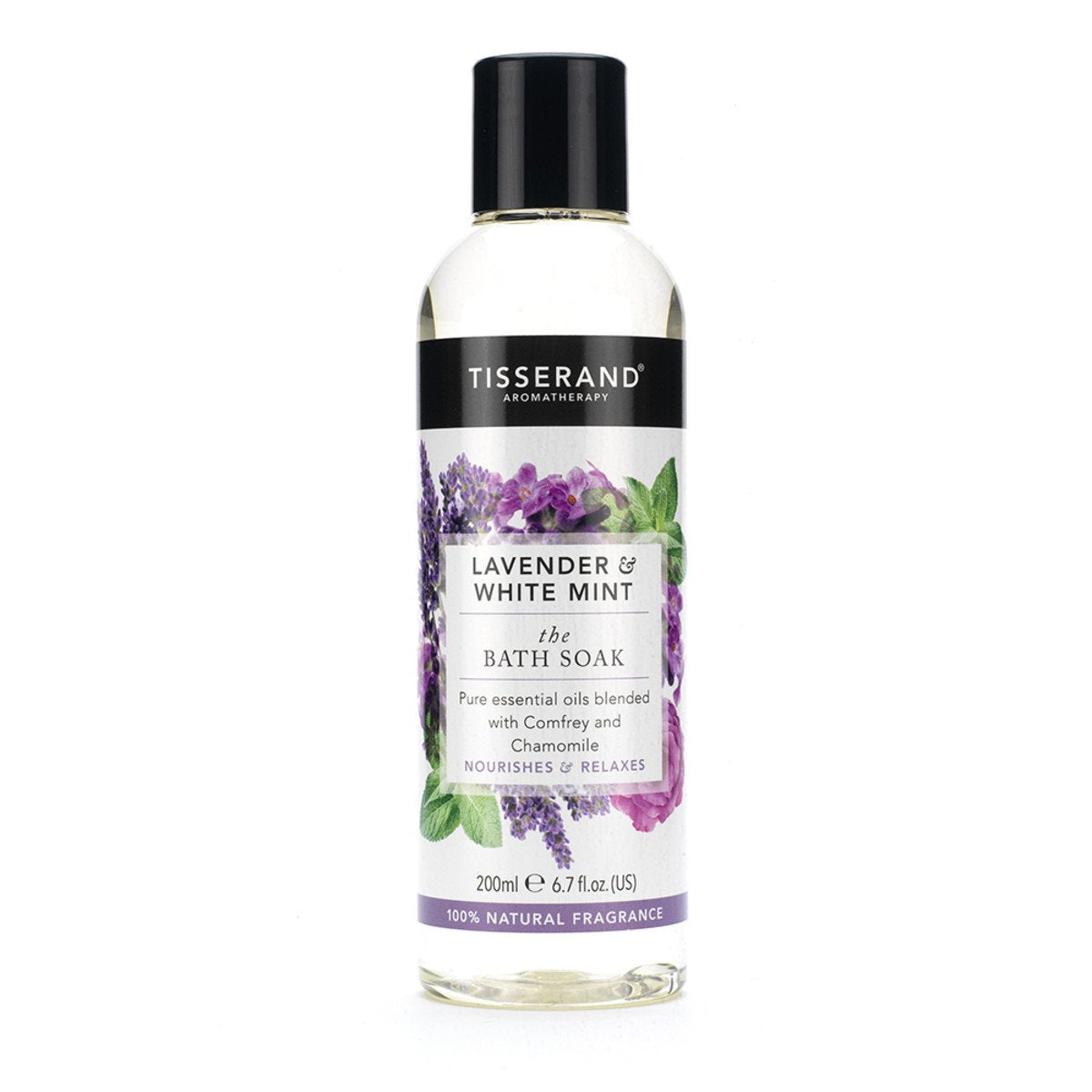 Tisserand Bath Soak Lavender & White Mint 200ml
