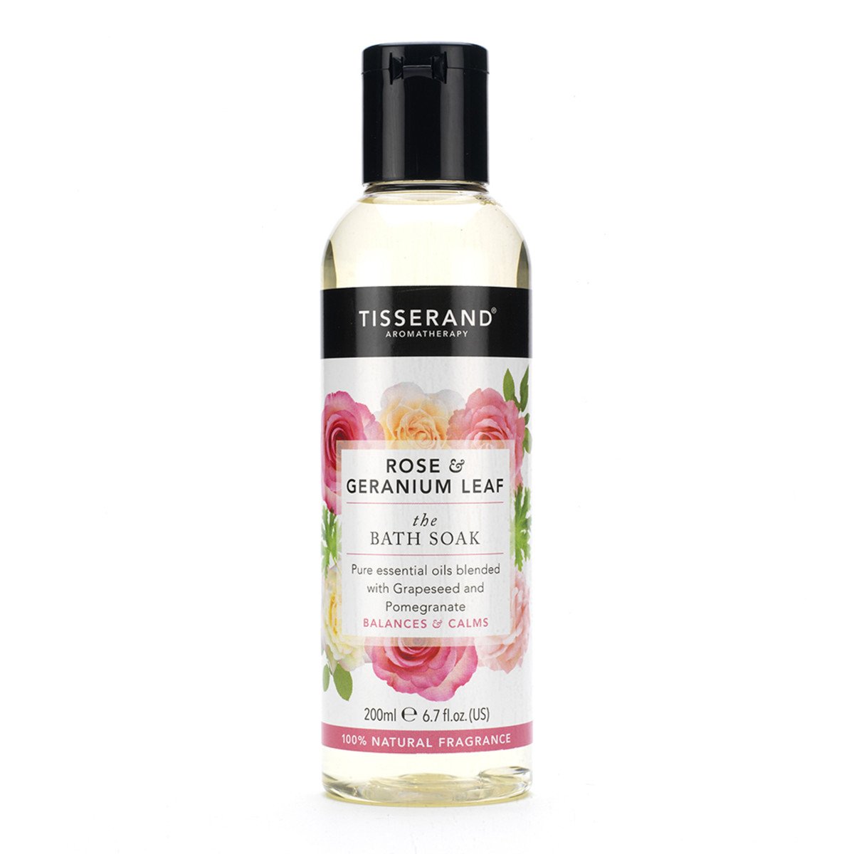 Tisserand Bath Soak Rose & Geranium Leaf 200ml