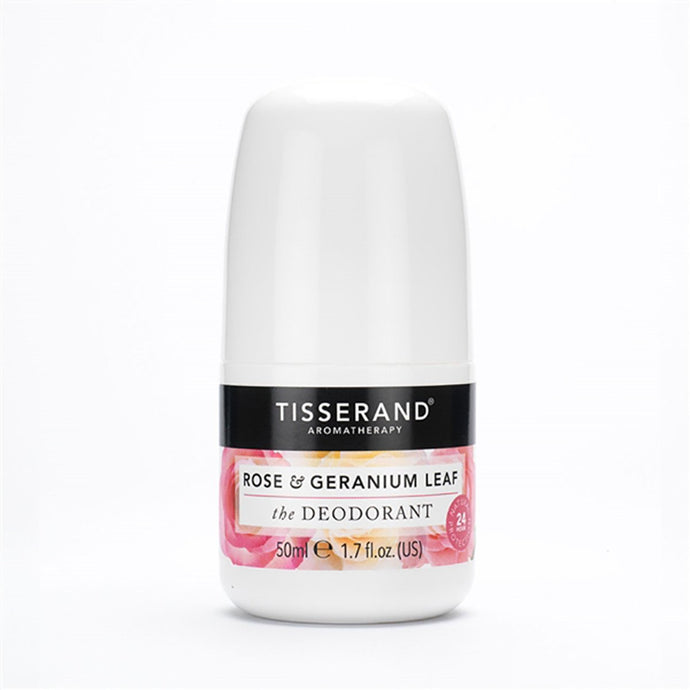 Tisserand Deodorant Rose & Geranium Leaf 50ml