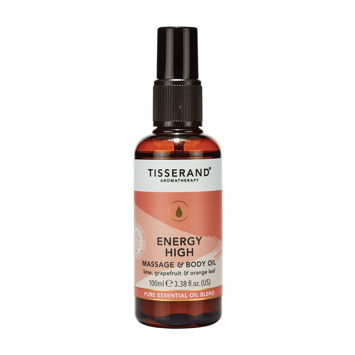 Tisserand Massage And Body Oil Energy High 100ml