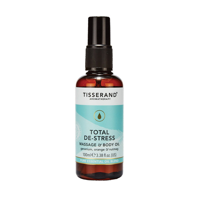Tisserand Massage And Body Oil Total De Stress 100ml