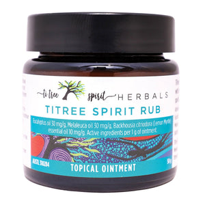 Titree Spirit Herbals Spirit Rub Ointment 50g