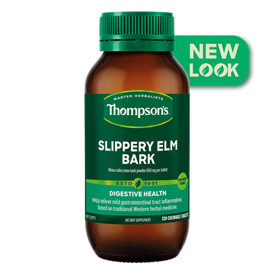 Thompson's Slippery Elm Bark 800mg 120 Tablets