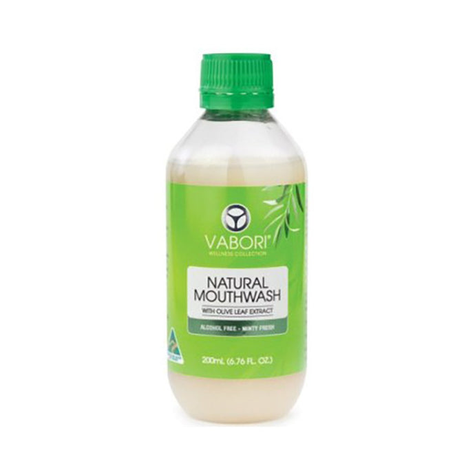 Vabori Natural Mouthwash With Olive Leaf Extract 200ml