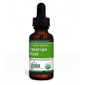 Gaia Herbs Certified Organic Valerian Root 1 fl oz (30ml)