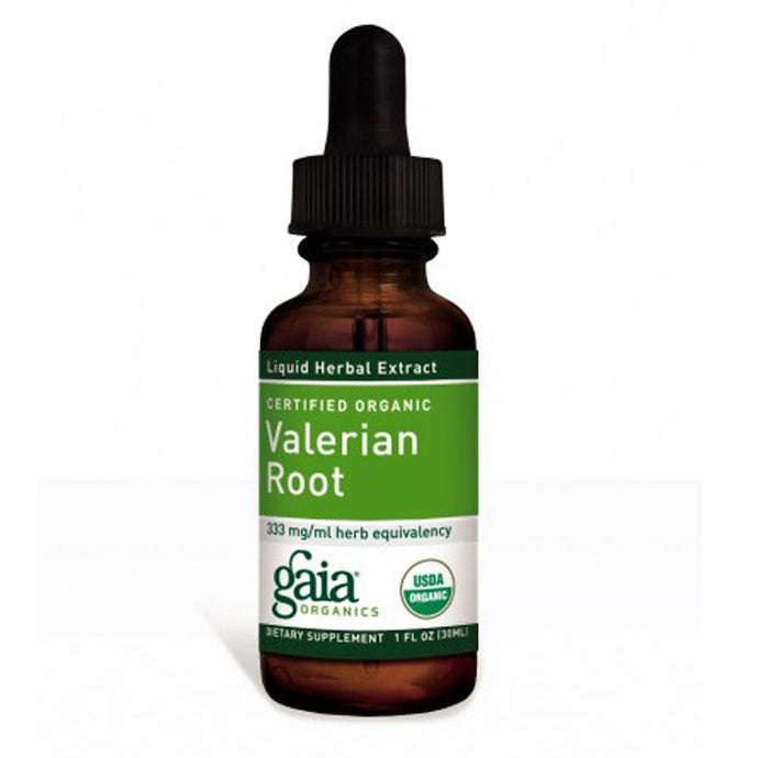 Gaia Herbs Certified Organic Valerian Root 1 fl oz (30ml)