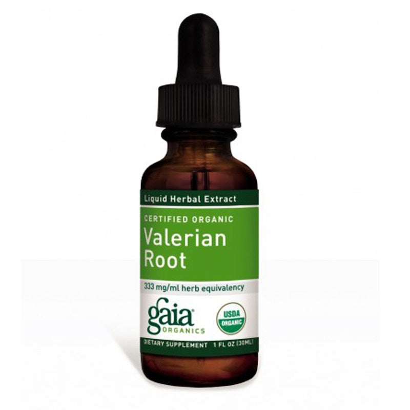 Gaia Herbs Certified Organic Valerian Root 1 fl oz (30ml)