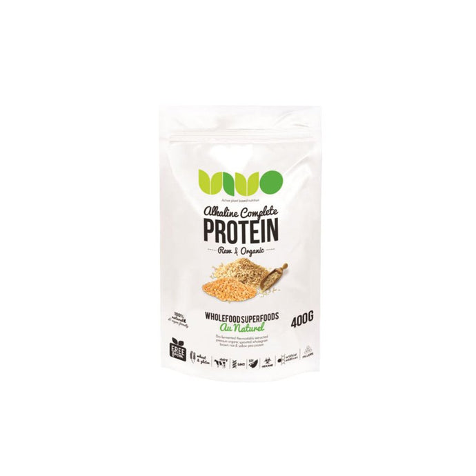 Vivo Organic & Raw Alkaline Complete Protein Au Naturel 400g