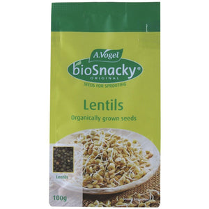Vogel Biosnacky Organic Lentil Seeds 100g