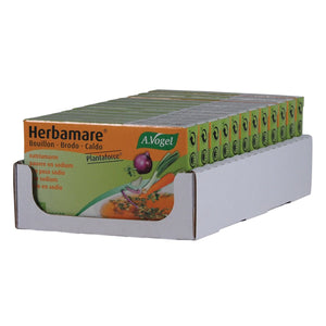 Vogel Herbamare Bouilion Low Sodium Vegetable Stock Cube (9.5g x 8) x 12 Display