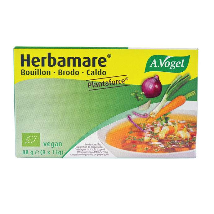 Vogel Herbamare Bouillon Low Sodium Vegetable Stock Cube (9.5g x 8) 1 Pack