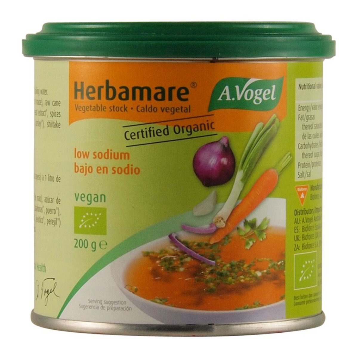 Vogel Herbamare Organic Vegetable Stock Low Sodium 200g