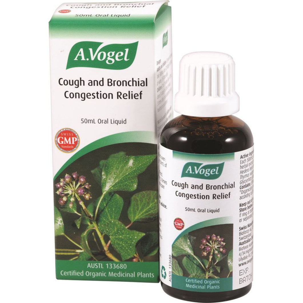 Vogel Organic Cough & Bronchial Congestion Relief 50ml