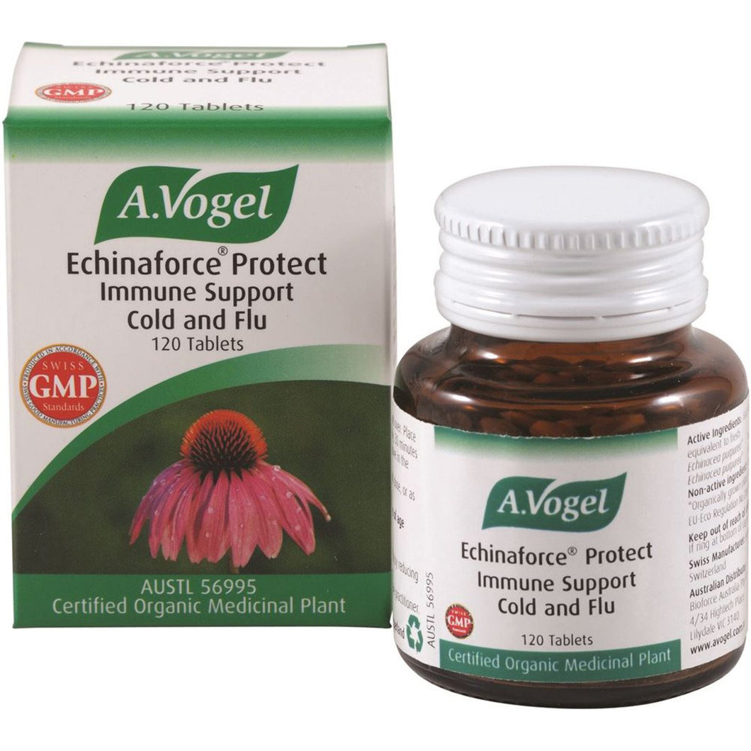 Vogel Organic Echinaforce Protect Immune Support Cold & Flu 120 Tablets