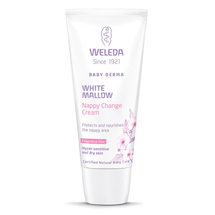 Weleda Baby Derma White Mallow Nappy Change Cream Fragrance Free 50ml