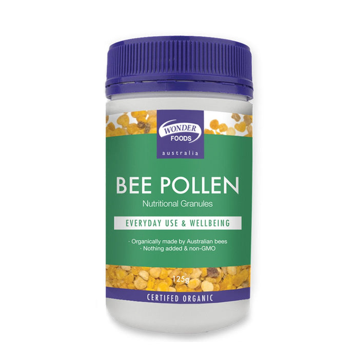 Wonder Foods Organic Bee Pollen 125g