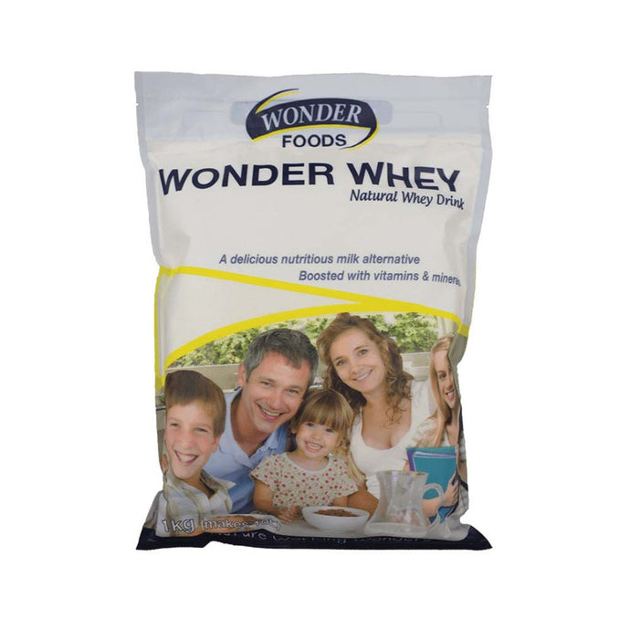 Wonder Foods Wonder Whey (Natural Whey Drink) 1Kg Powder