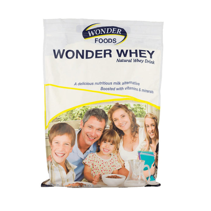 Wonder Foods Wonder Whey (Natural Whey Drink) 3Kg Powder