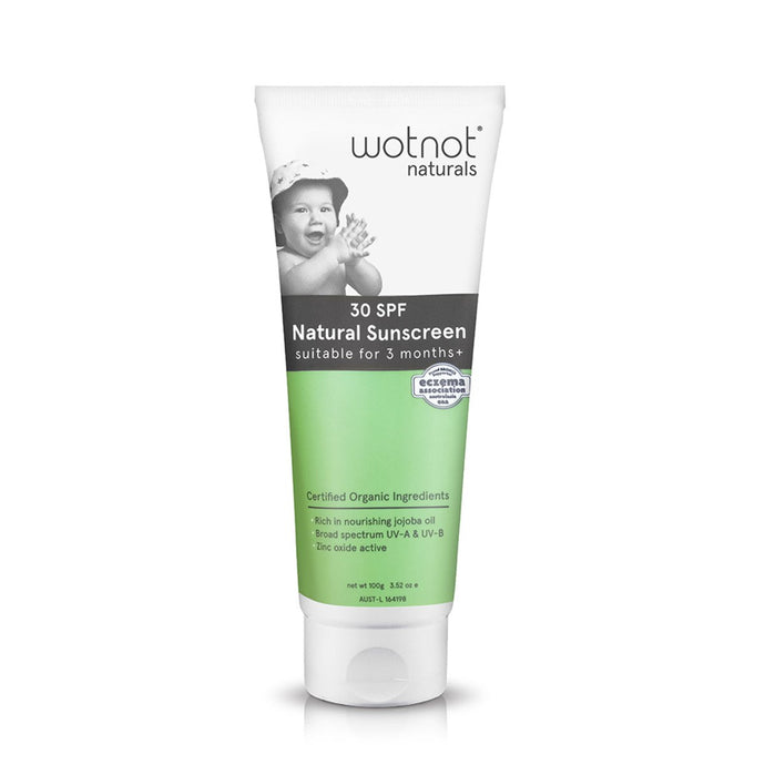 Wotnot 30 Spf Deeply Moisturising sun screen 100g