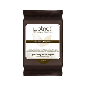 Wotnot Facial Wipes Purifyingx 5 Pack