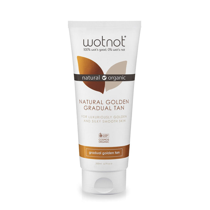 Wotnot Natural Golden Gradual Tan Lotion 200ml